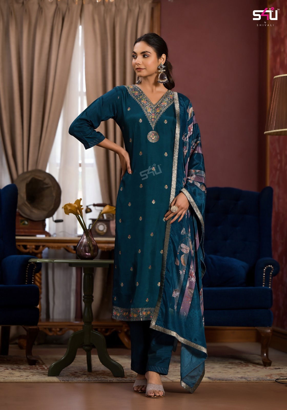 The Banaras Story Vol 2 By S4u Heavy Designer Readymade Suits Wholesale Price In Surat